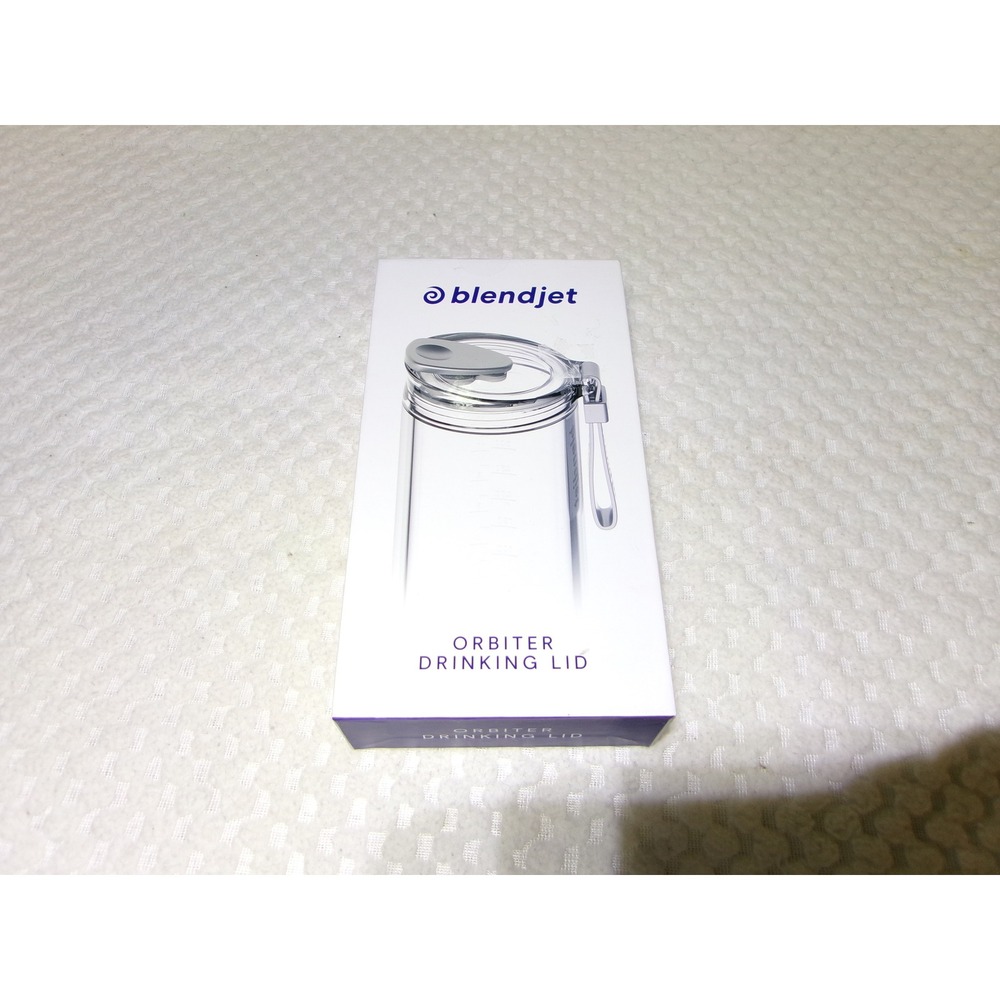 BlendJet Orbiter Drinking Lid for BlendJet 2 Portable Blender Clear Grey New‎